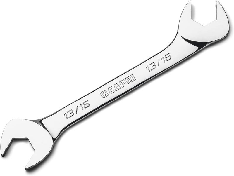 Capri Tools 13/16 in. Angle Open End Wrench, 30° and 60° angles, SAE - Image 1